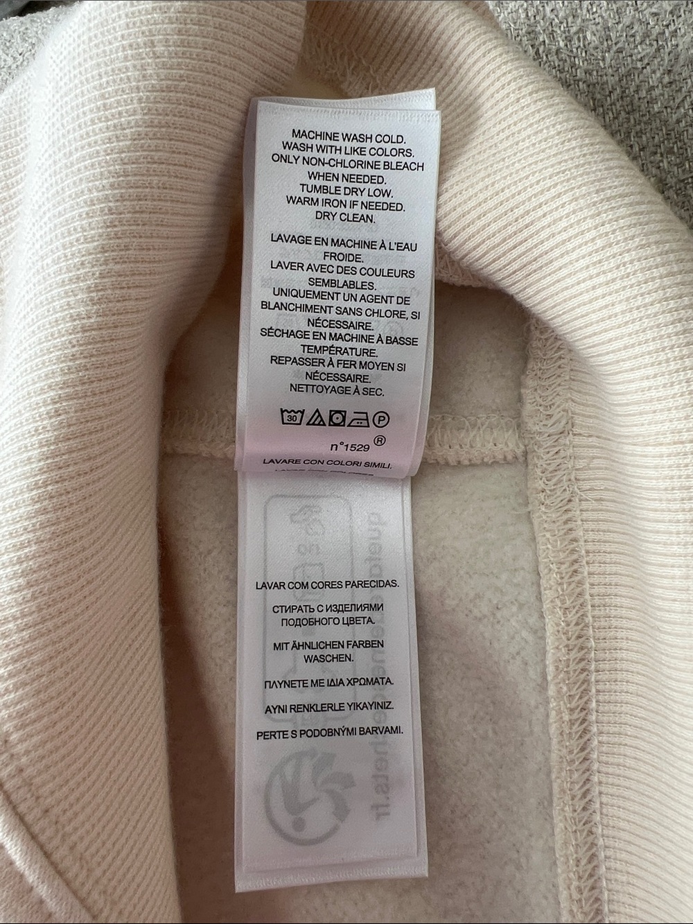 Lauren Ralph Lauren Women's Crewneck Sweater in Light Cream - Picture 5 of 9